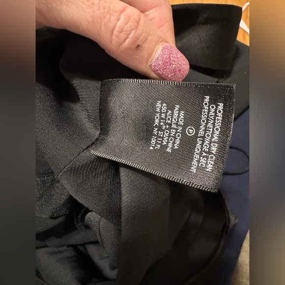 Alice + Olivia PRIMROSE DRAPED SATIN-CREPE HALTER JUMPSUIT - Picture 8 of 9